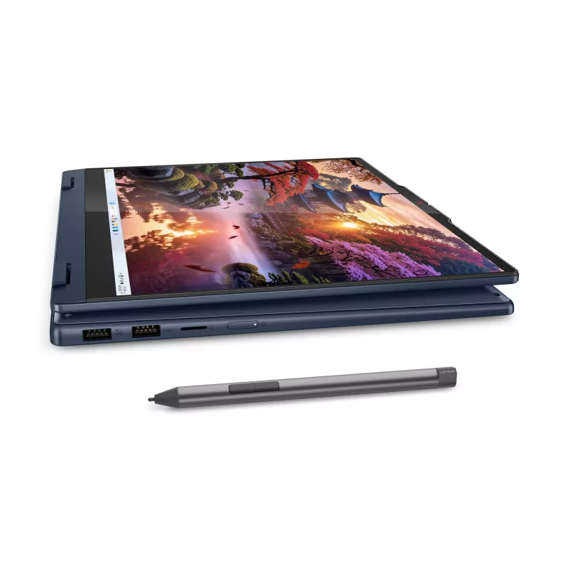 Lenovo IdeaPad 5 2-em-1 14AKP10 Copilot+ PC AMD Ryzen™ AI 7 350 Híbrido (2-em-1) 35,6 cm (14 polegadas) ecrã tátil WUXGA 16 GB LPDDR5x-SDRAM 1 TB SSD Wi-Fi 7 (802.11be) Windows 11 Home azul