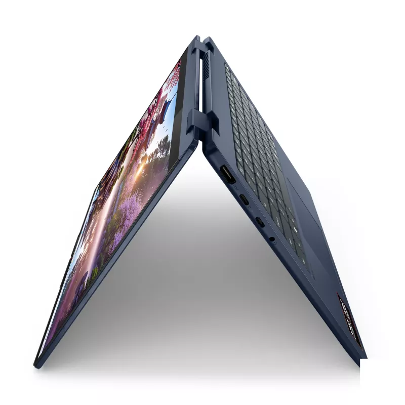 Lenovo IdeaPad 5 2-em-1 14AKP10 Copilot+ PC AMD Ryzen™ AI 7 350 Híbrido (2-em-1) 35,6 cm (14 polegadas) ecrã tátil WUXGA 16 GB LPDDR5x-SDRAM 1 TB SSD Wi-Fi 7 (802.11be) Windows 11 Home azul