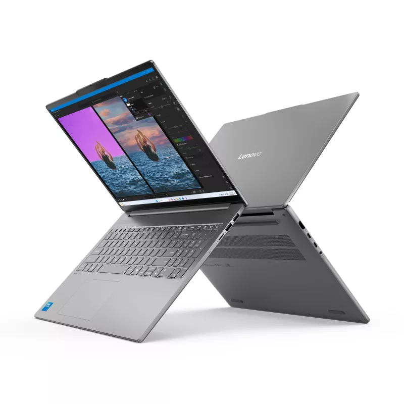 Lenovo IdeaPad Slim 5 16IRH10R Intel Core 7 240H Portátil 40,6 cm (16 polegadas) WUXGA 24 GB DDR5-SDRAM 1 TB SSD Wi-Fi 7 (802.11be) Windows 11 Home cinzento