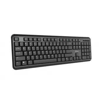 Teclado Trust TK-350 Office RF Wireless QWERTZ alemão preto