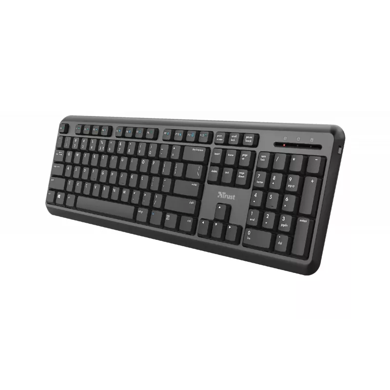 Teclado Trust TK-350 Office RF Wireless QWERTZ alemão preto
