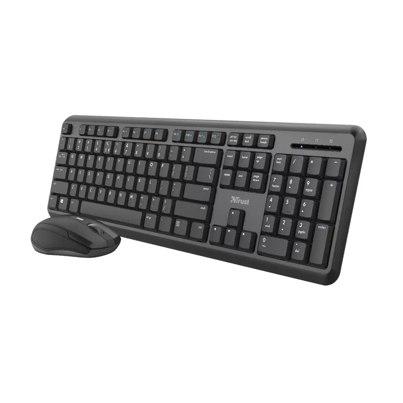 Teclado e rato Trust TKM-350 Office RF Wireless QWERTZ alemão preto