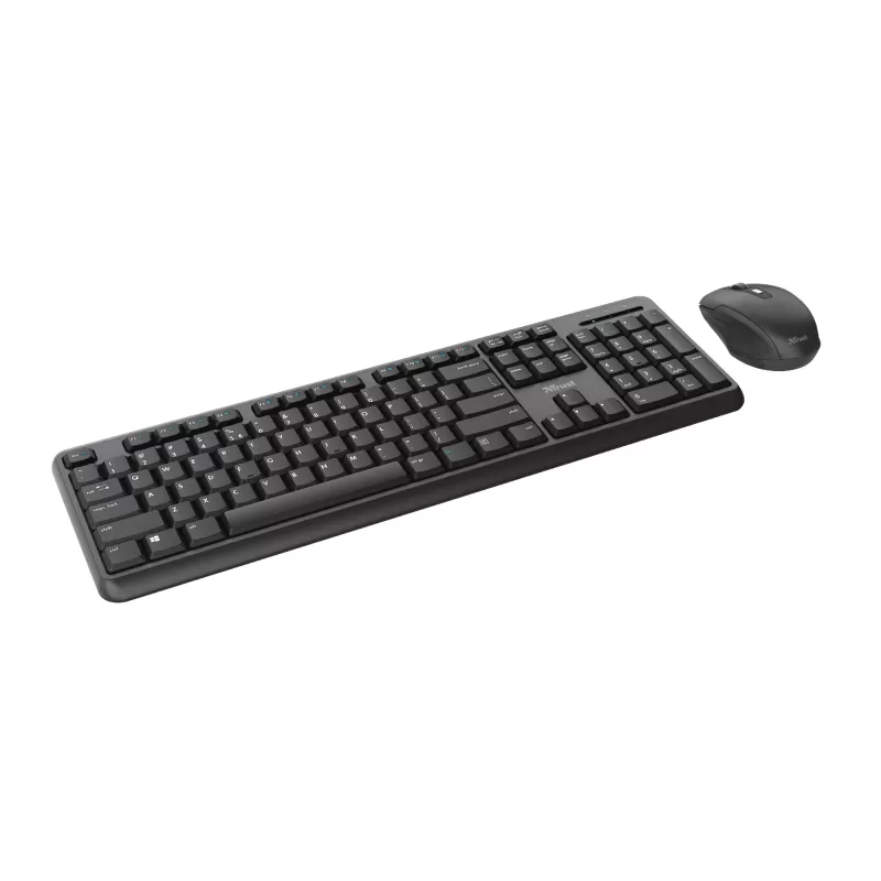 Teclado e rato Trust TKM-350 Office RF Wireless QWERTZ alemão preto