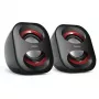 Hama Sonic Mobil 183 preto, vermelho com fio 3 W