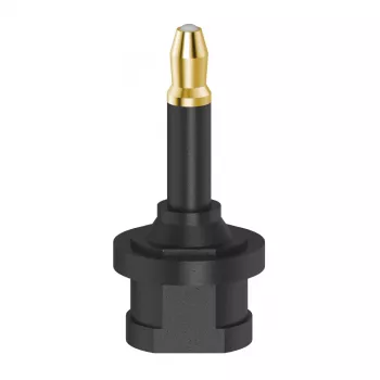 Adaptador de cabo Hama 00205178 ODT Toslink 3,5 mm preto