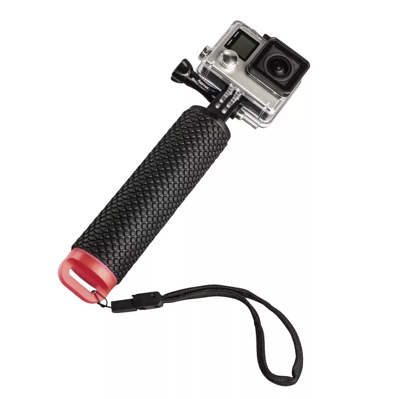Monopé Hama 00004458 1/4 polegadas plástico Preto Vermelho Altura 19 cm