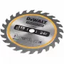 Disco de serra circular DeWALT DT20420-QZ 11,5 cm para madeira