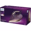 Philips DST8040/30 Azur 8000 Series ferro a vapor, 3000 W, depósito de 0,35 L, base SteamGlide Elite, vapor vertical, 80 g/min, jato de vapor de 260 g/min, roxo escuro
