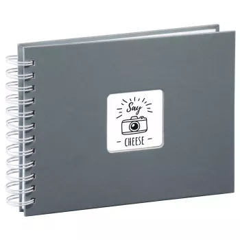 Álbum de fotografias Hama Fine Art Cinzento 50 folhas 10 x 15 cm encadernação em espiral