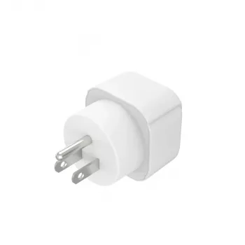 Adaptador de ficha de rede Hama 00223438 Type B Type C (ficha euro)+Type F Branco