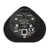 Adaptador de ficha de rede Hama 00223454 tipo E/F Hybrid Universal Preto