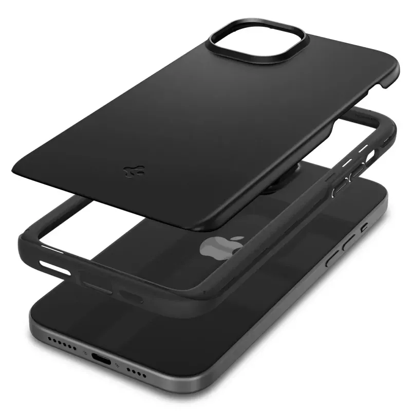 Capa Spigen ACS06776 para iPhone 15 15,5 cm Preta