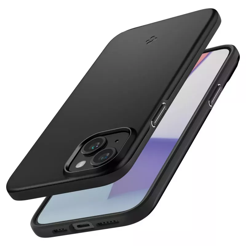 Capa Spigen ACS06776 para iPhone 15 15,5 cm Preta