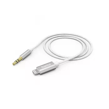 Cabo Lightning Hama 00201522 1 m Branco Lightning 3,5 mm