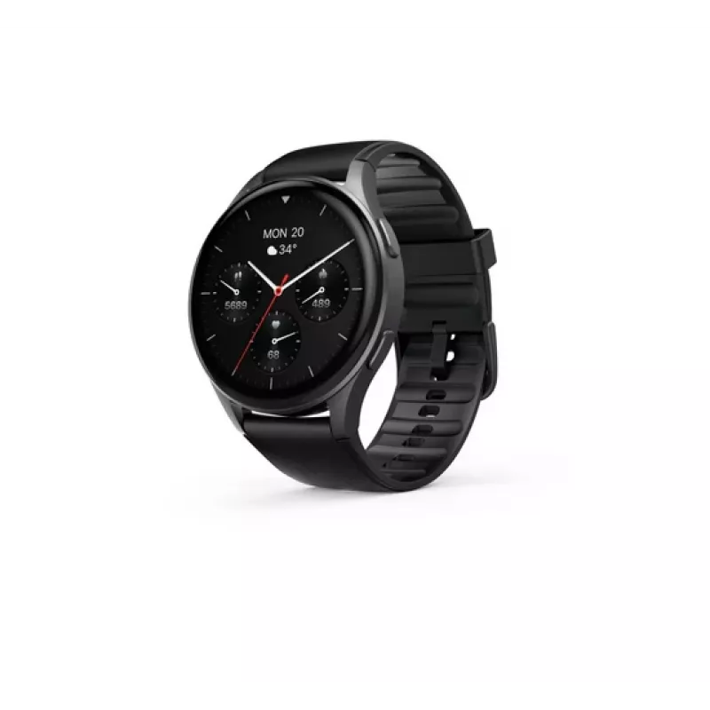 Hama Smartwatch 8900 3,63 cm (1,43 polegadas) AMOLED 45 mm digital 466 x 466 píxeis ecrã tátil preto GPS (satélite)