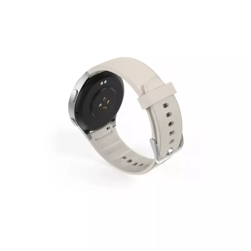 Hama Smartwatch 8900 3,35 cm (1,32 polegadas) AMOLED 42 mm digital 466 x 466 píxeis ecrã tátil prateado GPS (satélite)