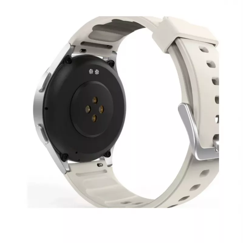 Hama Smartwatch 8900 3,35 cm (1,32 polegadas) AMOLED 42 mm digital 466 x 466 píxeis ecrã tátil prateado GPS (satélite)