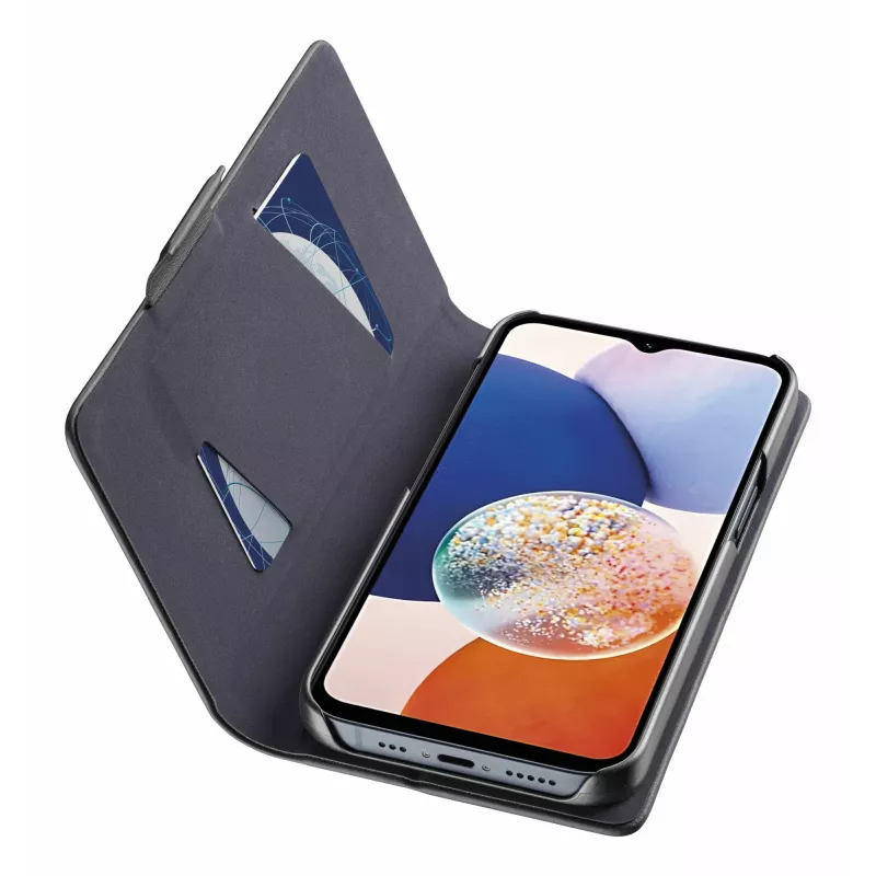 Capa folio Cellularline Galaxy A15 fecho magnético preto