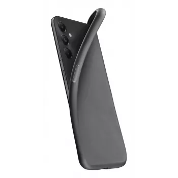 Cellularline Chroma - Galaxy A15 capa de silicone mole colorida, capa, Samsung, A15 5G, 16,5 cm (6,5 polegadas), preto
