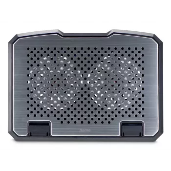 Base de arrefecimento para portátil Hama em alumínio 39,6 cm (15,6