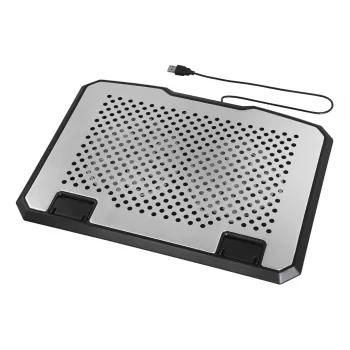 Base de arrefecimento para portátil Hama em alumínio 39,6 cm (15,6