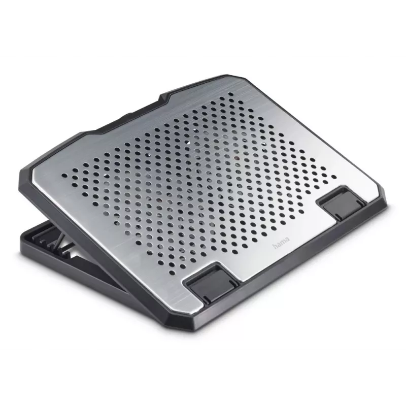 Base de arrefecimento para portátil Hama em alumínio 39,6 cm (15,6
