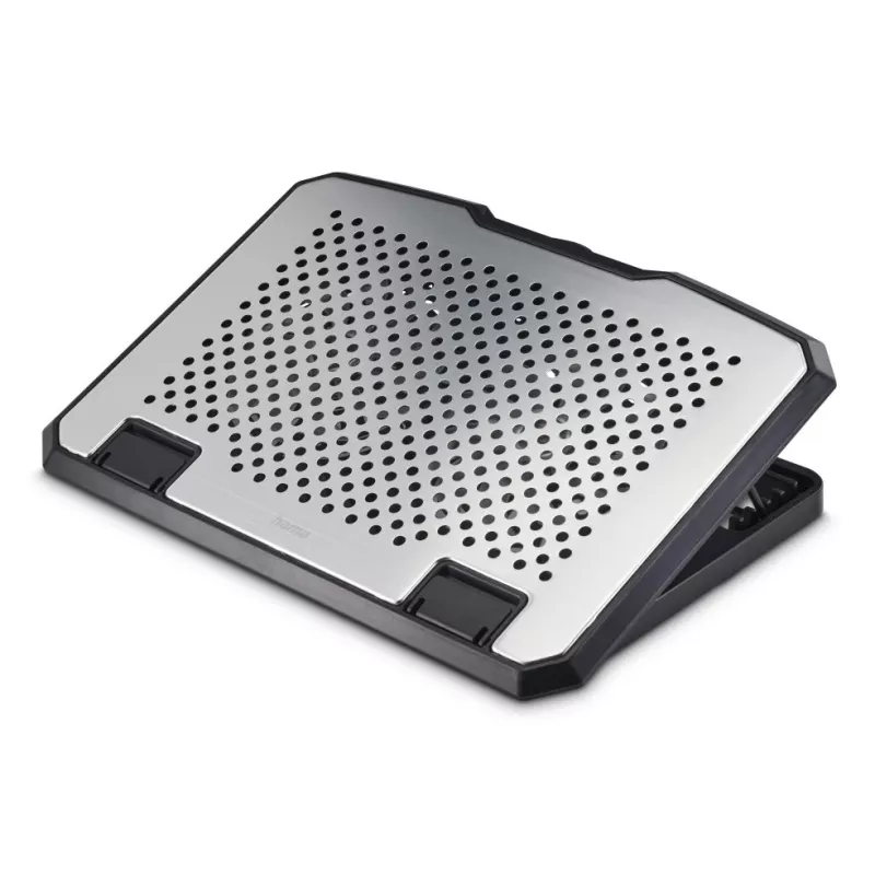Base de arrefecimento para portátil Hama em alumínio 39,6 cm (15,6