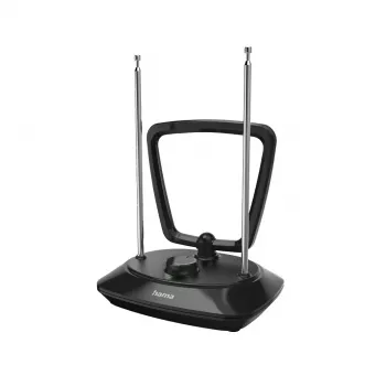 Antena interior Hama Classic cabo 2 m preta 105x150x195mm