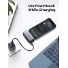 Powerbank UGREEN 35338, 5000 mAh, cinzento, bateria portátil para smartphones, saída para um dispositivo