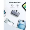 Powerbank UGREEN 35338, 5000 mAh, cinzento, bateria portátil para smartphones, saída para um dispositivo