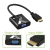 Adaptador de cabo conversor Techly HDMI para VGA preto 0,1 m 1920x1200 60 Hz