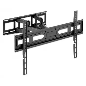 Suporte de parede para TV e monitor Manhattan Full Motion 1 ecrã 37-65 preto VESA 100x100 até 600x400mm máx. 40kg