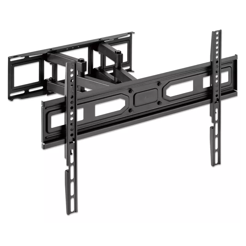 Suporte de parede para TV e monitor Manhattan Full Motion 1 ecrã 37-65 preto VESA 100x100 até 600x400mm máx. 40kg