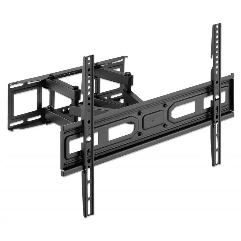 Suporte de parede para TV e monitor Manhattan Full Motion 1 ecrã 37-65 preto VESA 100x100 até 600x400mm máx. 40kg