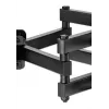 Suporte de parede para TV e monitor Manhattan Full Motion 1 ecrã 37-65 preto VESA 100x100 até 600x400mm máx. 40kg