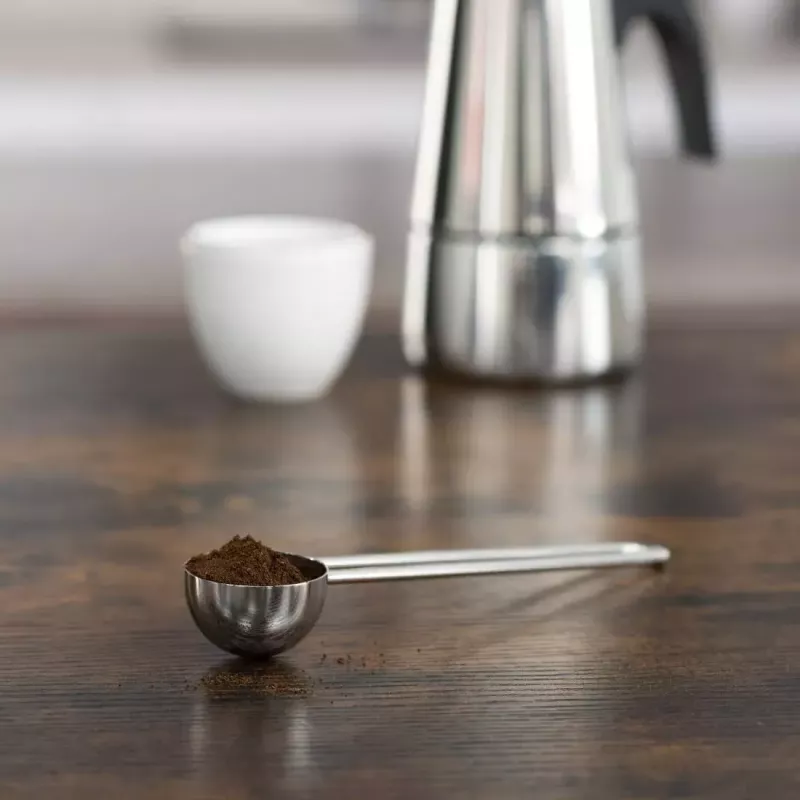Xavax Barista 00111267 colher medidora de café, 6 g/15 ml, 168 mm, aço inoxidável, prateado