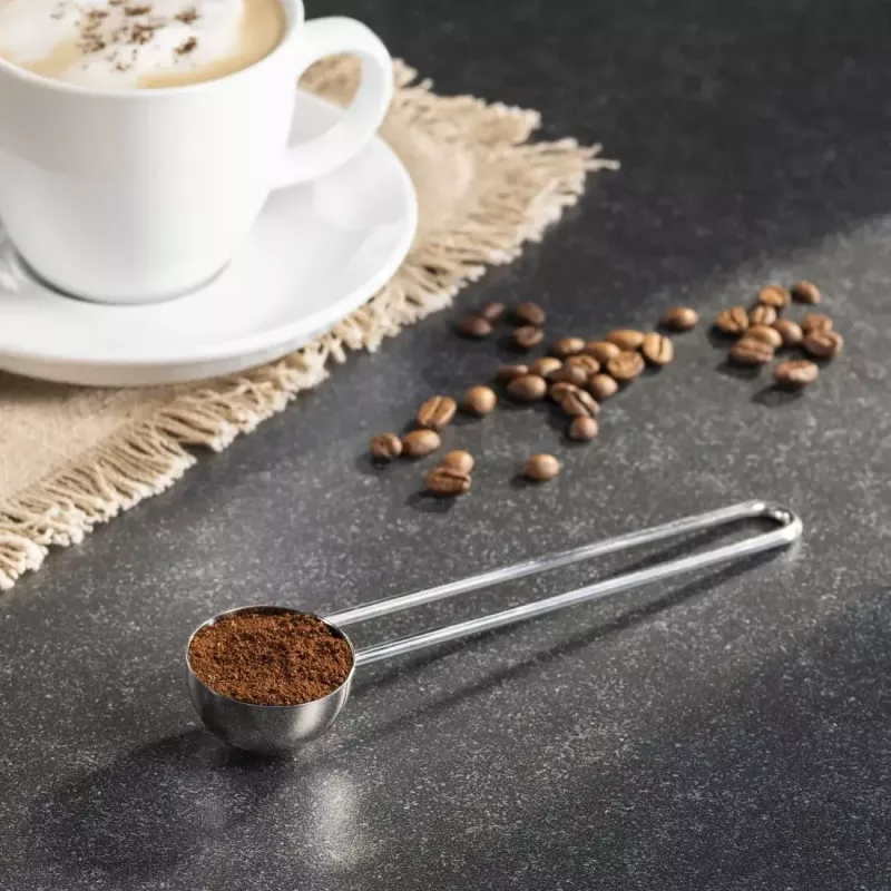 Xavax Barista 00111267 colher medidora de café, 6 g/15 ml, 168 mm, aço inoxidável, prateado
