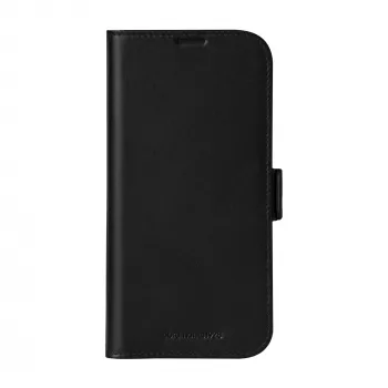 Capa folio dbramante1928 iPhone 16 ProMax preta 3 compartimentos para cartões