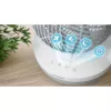 Ventilador doméstico Philips CX2050/00 branco 24W ventilador de mesa AC