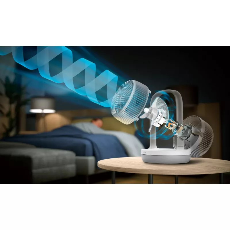 Ventilador doméstico Philips CX2050/00 branco 24W ventilador de mesa AC