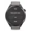Hama Smartwatch 9000 00178627, 1,43 polegadas (3,63 cm) AMOLED, GPS, armazenamento de música, resistente à água, bracelete de silicone, antracite