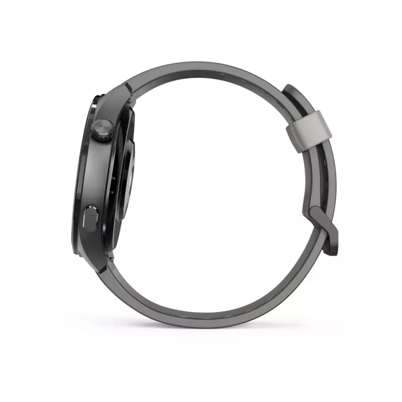 Hama Smartwatch 9000 00178627, 1,43 polegadas (3,63 cm) AMOLED, GPS, armazenamento de música, resistente à água, bracelete de silicone, antracite