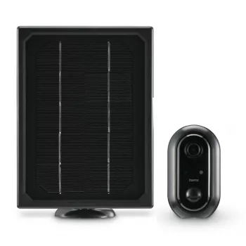 Câmara de vigilância IP Hama 00176648 exterior sem fios preto 1080p