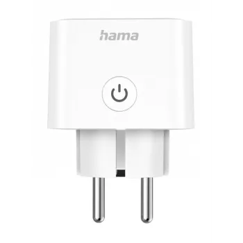Tomada inteligente Hama 00176654 3680 W interior sem fios Wi-Fi branco