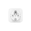 Tomada inteligente Hama 00176654 3680 W interior sem fios Wi-Fi branco