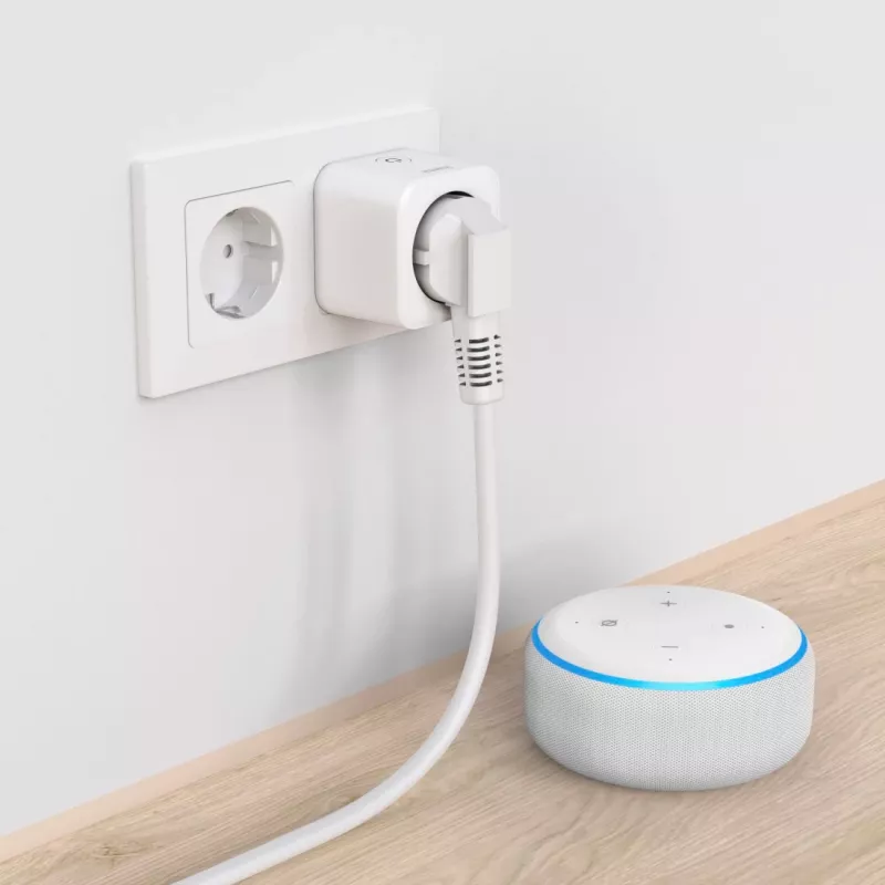 Tomada inteligente Hama 00176654 3680 W interior sem fios Wi-Fi branco