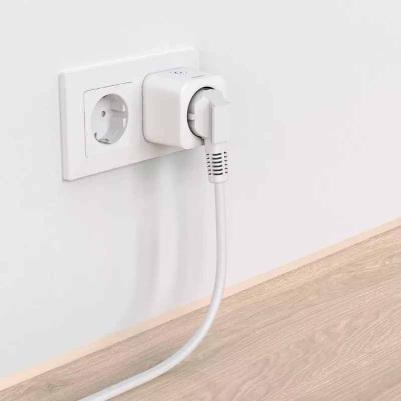 Tomada inteligente Hama 00176654 3680 W interior sem fios Wi-Fi branco