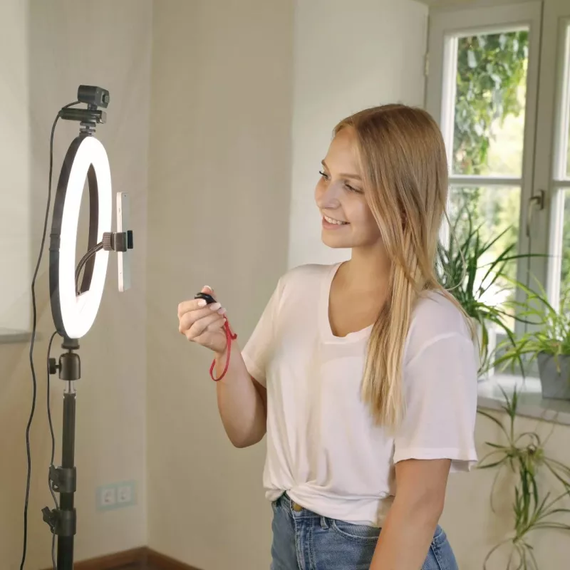 Anel de luz Hama SpotLight Steady 120 III 160 LED 1020 lm 3000 K
