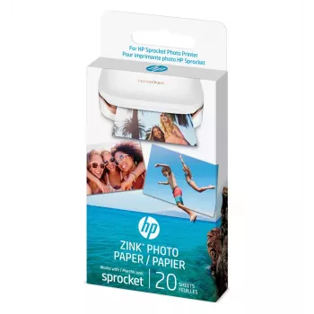Papel fotográfico brilhante HP 1AH01A