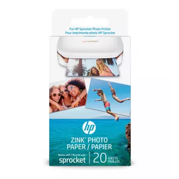Papel fotográfico brilhante HP 1AH01A